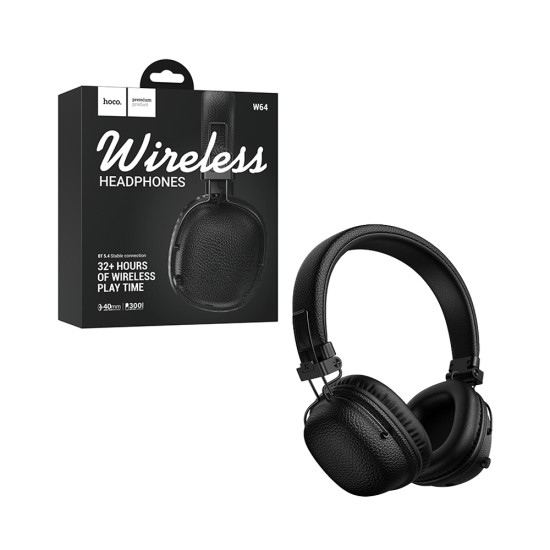 Auscultadores sem Fio Hoco W64 EARL Preto